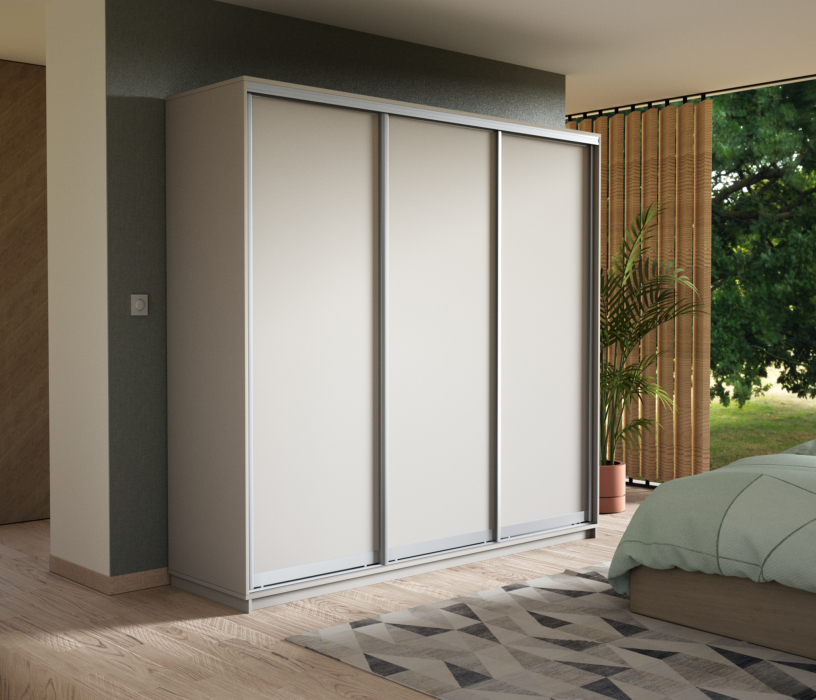 Шкафы-купе, Шкаф-купе Экспресс Элемент трио 2400 x 1800 x 600