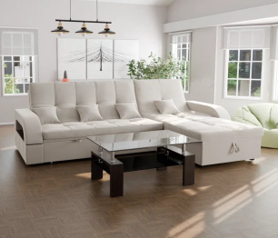 Модульный диван Майами-2,микровелюр,антивандальная ткань,венеция