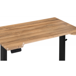 Компьютерный стол Маркос с механизмом подъема 120х75х75, черный