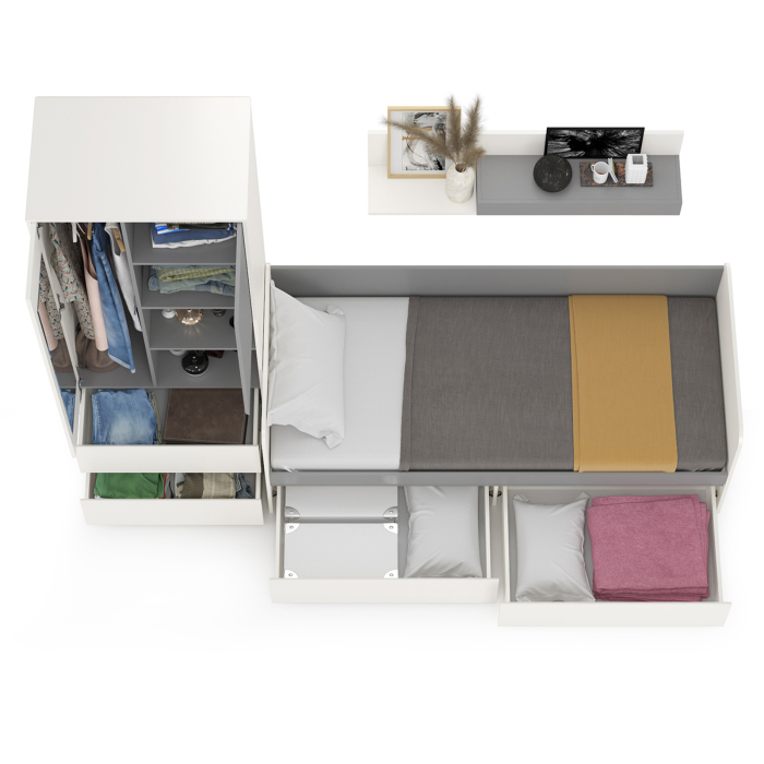 Для девочек, Детская мебель Торонто № 20