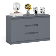 Комоды, Комод-тумба три ящика и две дверки Мори МК1200.3