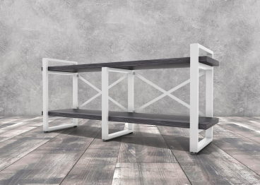 Тумба под ТВ Айсберг Лофт 120 белый