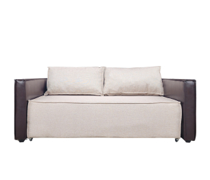 Диван-кровать аккордеон  Барон 160, рогожка/экокожа