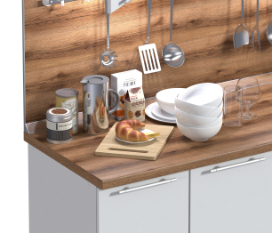 СтолешницаR3 38*3000*600 Дуб Бильбао