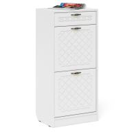 Обувницы, Обувница высокая с ящиком П-6 МДФ фрезеровка ромб