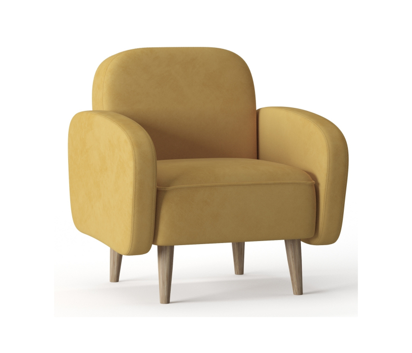 Кресло для отдыха, Кресло Бризби, Велюр