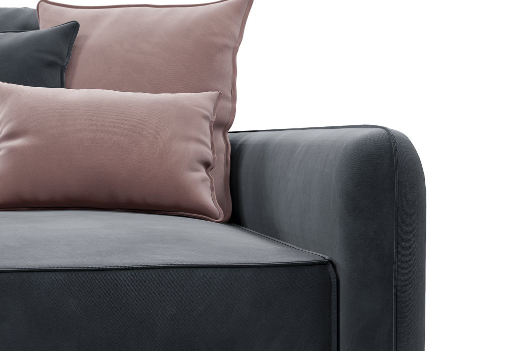 Диваны угловые в гостиную, Диван угловой ПОРТЛЕНД с банкеткой