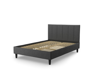 Кровать Джейн 140х200 с кроватным основанием, велюр