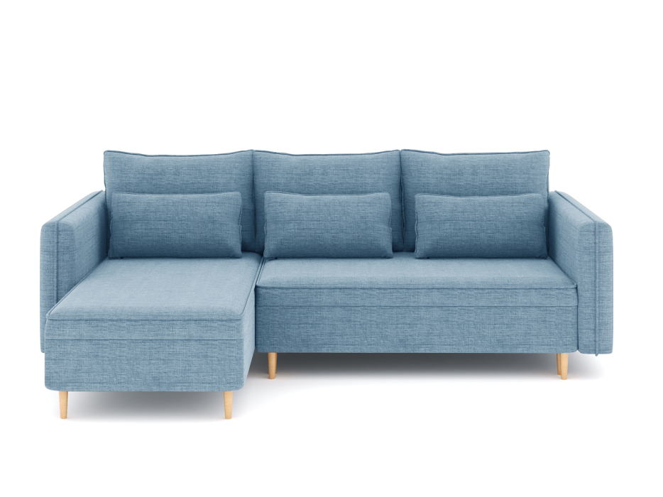 Диваны угловые в гостиную, Диван-кровать угловой Рон еврокнижка-пантограф, рогожка Люкс