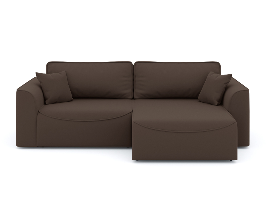 Диваны угловые в гостиную, Диван-кровать угловой Рафаэль еврокнижка НПБ, велюр