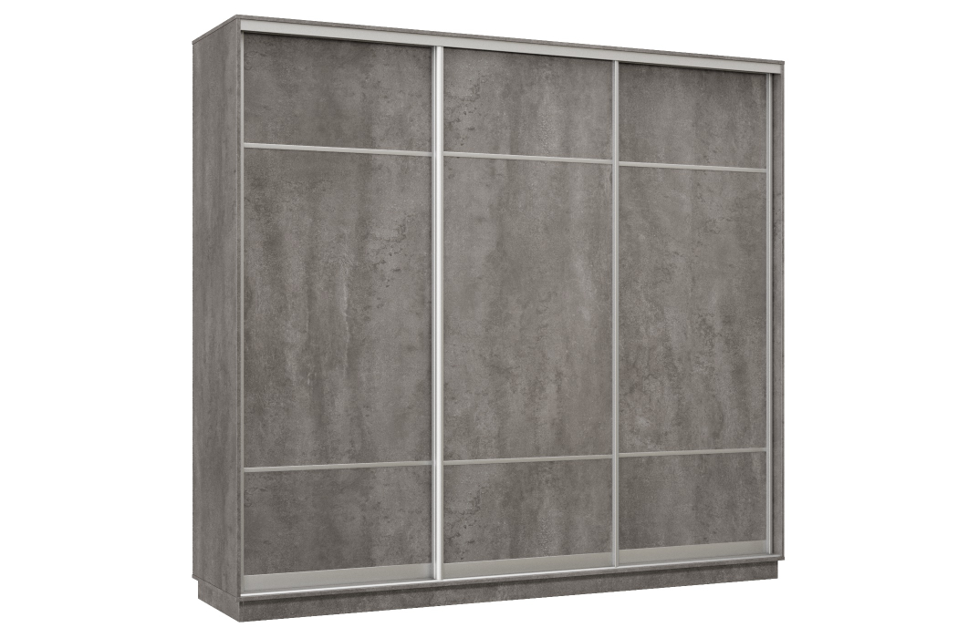 Шкафы-купе 3-х дверные, Шкаф-купе Премьер Лайт 58 (08;08;08) трехдверный