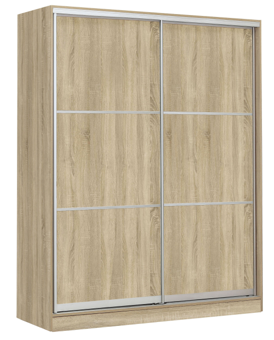 Шкафы-купе 2-х дверные, Шкаф-купе 1755х590х2300 Вариант №3