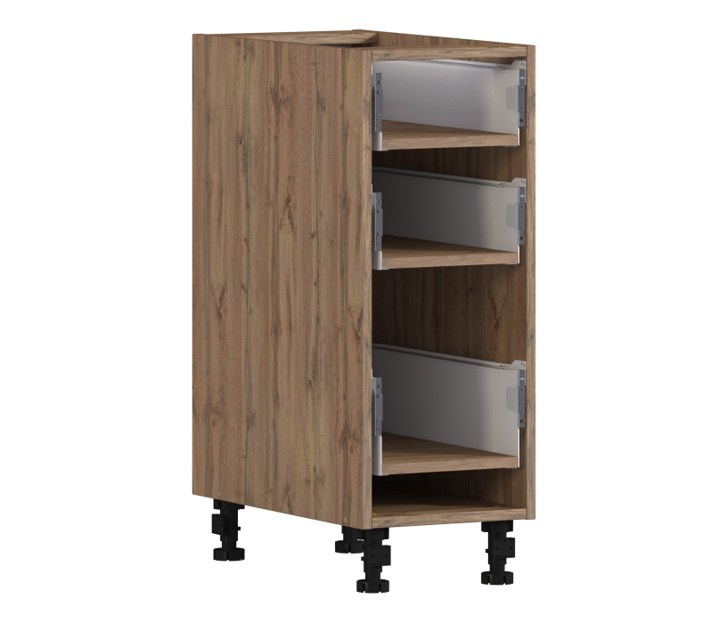 Корпус, Регина корпус для стола 3 ящ 30х82 см