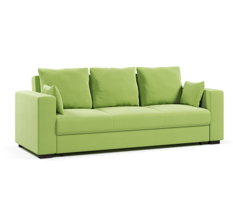 Диваны еврокнижки, Диван прямой Ливерпуль еврокнижка, велюр