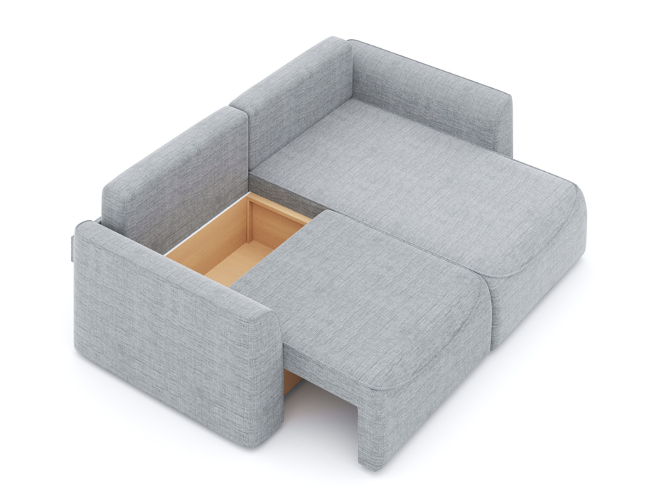 Диваны угловые в гостиную, Диван-кровать угловой Рафаэль еврокнижка НПБ, рогожка Люкс