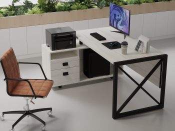 Стол рабочий универсальный Калифорния Хардвиг СР01 ЛДСП