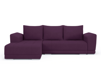Диван-кровать угловой Рентон еврокнижка, велюр