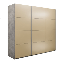 Шкаф-купе Эста 3-х дверный Стекла фисташка/Доводчик 270х66х240