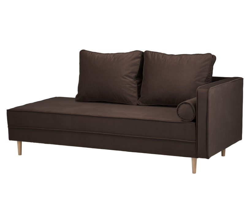 Дизайнерские диваны для гостиной, Диван - кушетка Блюз, велюр