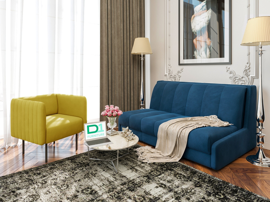 Кресло для отдыха, Кресло тканевое Рио, велюр