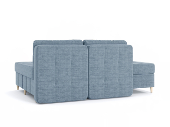 Диван-кровать угловой Оливер Люкс 2 еврокнижка-трансформер, рогожка Люкс