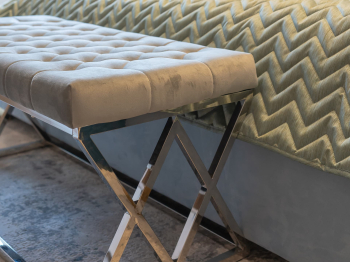 Банкетка-скамейка STOOL GROUP ИНСИГНИЯ (Сталь серебро)