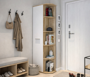 Шкаф торцевой Мамбо СБ-2754