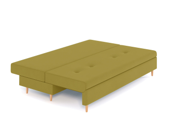 Диван-кровать Белфаст без подлоктоников еврокнижка, велюр