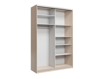 Шкаф купе 2-х дверный Айсберг 150 зеркало