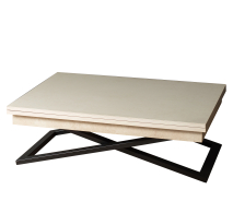 Обеденные столы, Стол-трансформер Cross (черный)