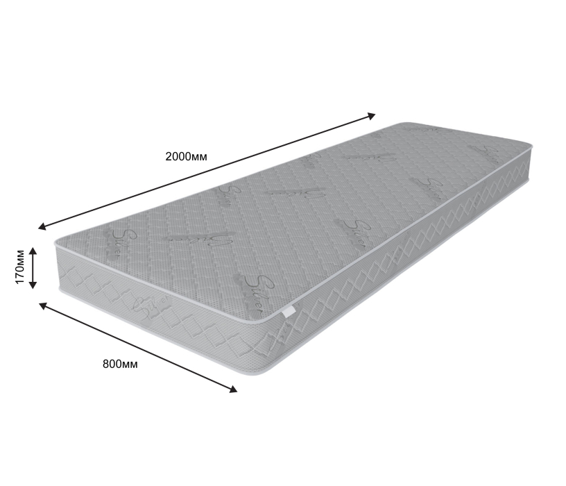800 x 2000, Матрас Фиеста 800х2000