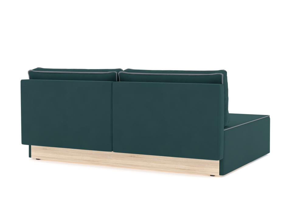 Диваны угловые в гостиную, Диван-кровать угловой еврокнижка Блюм Некст, велюр