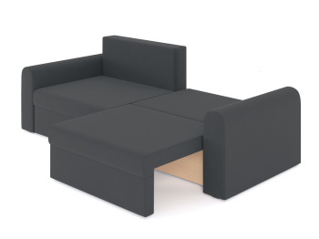 Диван-кровать еврокнижка-трансформер Мэдисон, велюр