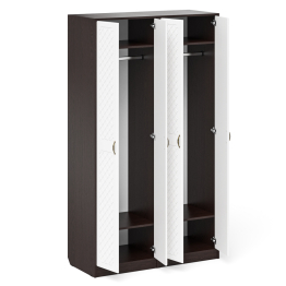 Два шкафа для прихожей П-6 МДФ фрезеровка ромб