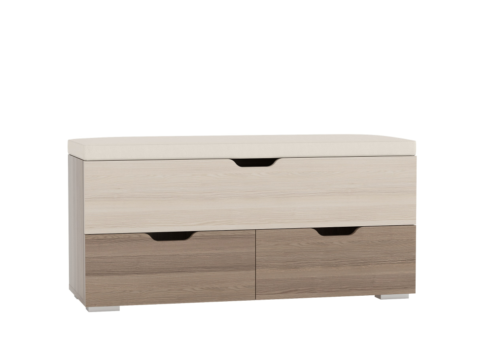 Тумба в прихожую с мягким сиденьем, Диван ФЛИНТ