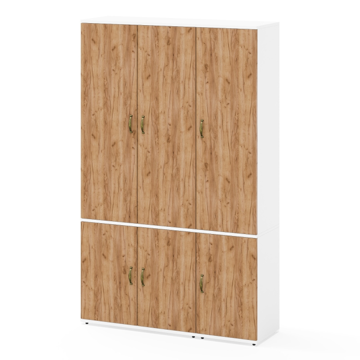 Шкафы распашные, Набор шкафов Лидер-8 из пенала 21Б и шкафа 20Б