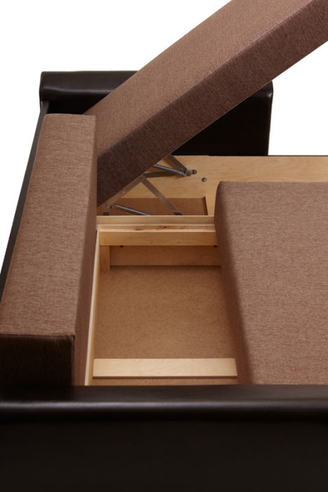 Диваны угловые, Диван угловой  Амстердам 150, рогожка /экокожа