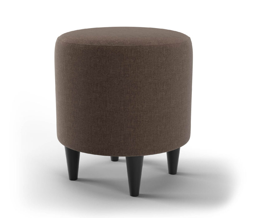 Банкетка мягкая, Пуф Нико на деревянных ножках, рогожка