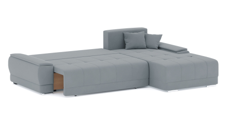 Диван-кровать угловой Нордвикс ПБ, велюр