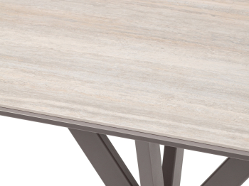 Стол обеденный STOOL GROUP Marmer 120-180/80/76 столешница МДФ16/керамика