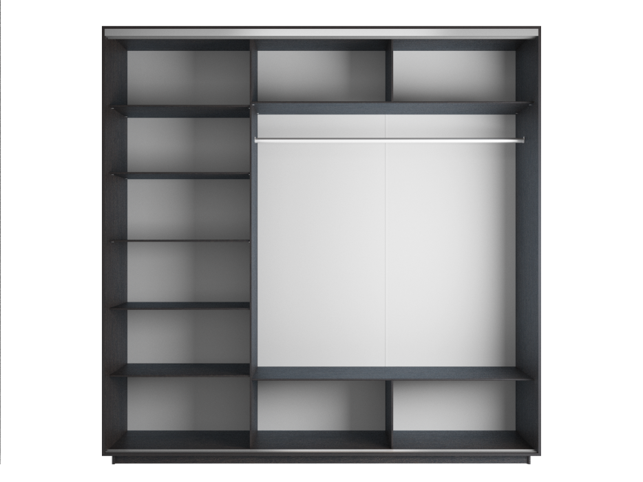 Шкафы-купе, Шкаф-купе Экспресс 1010, 180х60х220