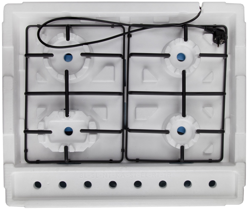 Встраиваемые варочные панели, Газовая варочная панель Konigin Spark 604 IXE