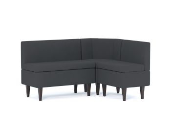 Диван кухонный угловой Лео, велюр