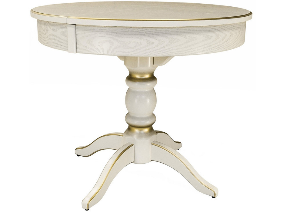 Обеденные столы, Стол обеденный Мебелик Фидея 4 раздвижной