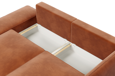 Диван прямой ПОРТЛЕНД с банкеткой