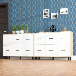 Комод РВК 127-1204 12-ть выдвижных ящика