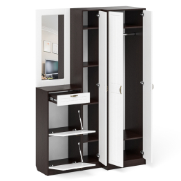 Мебель для прихожей П-6 № 29 МДФ фрезеровка прованс