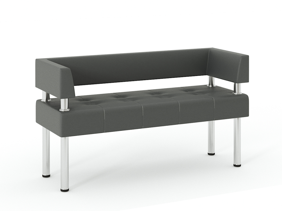 Офисные диваны, Офисный диван бизнес п-образный 130см