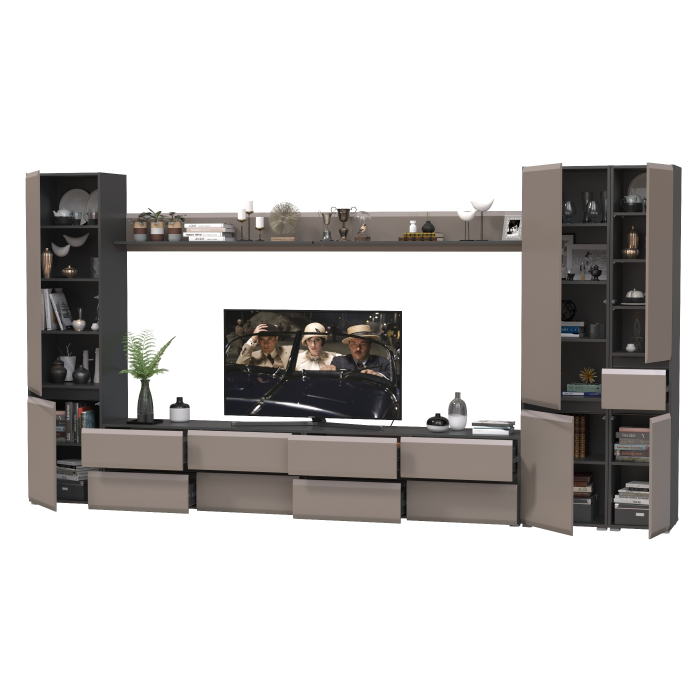 Стенки для гостиной, Сидней мебельная стенка комплектация № 111