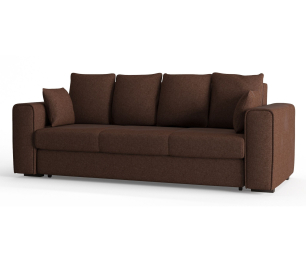 Диван-кровать Giverny, независимый пружинный блок, рогожка